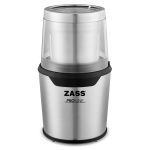 Rasnita de cafea Zass ZCG 10, 2 in 1, 200W, 85 g, inox, pentru cafea si condimente