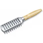 Perie de păr pentru coafare și uscare rapidă Trisa Swiss Wood Forming Air