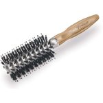 Perie rotundă pentru păr Trisa Swiss Wood Styling Volume, 60 mm