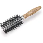 Perie rotundă pentru păr Trisa Swiss Wood Styling Volume, 60 mm
