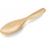 Perie de păr Trisa De Luxe Forming Large cu mâner din lemn și peri nylon