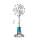 Ventilator cu pulverizare apă și telecomandă ZASS ZMF 02, argintiu