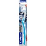 Periuță de dinți manuală Trisa Flexible White Medium, duritate medie