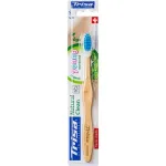 Periuță de dinți manuală Trisa Natural Clean Young Soft, lemn FSC