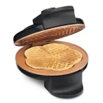 Aparat de vafe Trisa Retro Waffles 7384.4212, 800 W, negru
