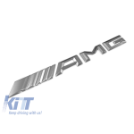 Emblema AMG cromată potrivită pentru portbagajul Mercedes GLE SUV W167, GLE Coupe C167 după 2019 Performance AutoTuning