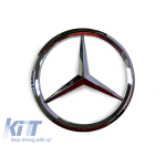 Emblemă pentru grila frontală potrivită pentru Mercedes 158 mm Performance AutoTuning