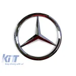 Emblemă pentru grila frontală potrivită pentru Mercedes 158 mm Performance AutoTuning
