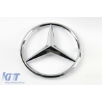 Emblemă pentru grila frontală potrivită pentru Mercedes 186 mm Performance AutoTuning