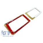 Folie cromată în jurul farurilor de ceață potrivită pentru Mercedes G W463 Performance AutoTuning