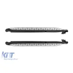 Trepte laterale potrivite pentru Mercedes GLE Coupe C292 2015-2019 cu iluminare LED Performance AutoTuning