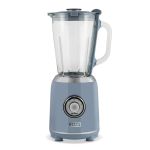 Blender de masă ZASS ZSB 15 Faded Denim, 800W, 1,5L, cană din sticlă