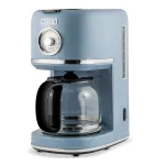 Cafetieră cu filtru ZASS ZCM 15 Faded Denim, 1,5 L, 1000W, albastru
