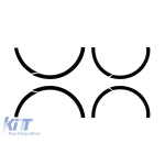 Extensii pentru aripi potrivite pentru Mercedes GLE W166 2015-2019 cu bare AMG Performance AutoTuning