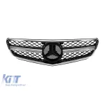 Grilă tip AMG crom/neagră potrivită pentru Mercedes C-Class W204 sedan, break, coupe 2007-2014 Performance AutoTuning
