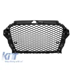 Grilaj tip RS3 cu lac negru, potrivit pentru Audi A3 2013-2016 cu PDC Performance AutoTuning