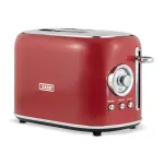 Prajitor de paine Zass ZST 15 Scarlet Sage, 2 fante, 7 trepte, rosu