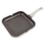 Tigaie grill 28 cm din aluminiu turnat cu acoperire ceramică Terracotta