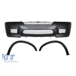 Bumper frontal X5M potrivit pentru BMW X5 E70 2010-2013 cu extensii pentru aripile din față Performance AutoTuning