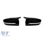 Capsule de oglinzi din lac negru tip M3 potrivite pentru BMW Seria 5 G30, G31, Seria 7 G11, G12, Seria 8 G14, G15 și G16 Performance AutoTuning