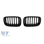 Grile rinichi lac negru potrivite pentru BMW X5 E70 2007-2013, X6 E71 2008-2013 Performance AutoTuning