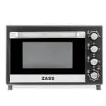 Cuptor electric cu convecție și rotisor Zass ZEO 45 CR, 45L, 1800W