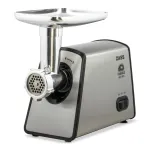 Mașină de tocat carne ZASS ZMG 14, 1600 W, inox, 3 site, reverse