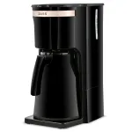Cafetieră cu termos ZASS ZCM 21 Rose Gold, 1L, 800W, filtru permanent