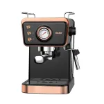 Espressor manual Zass ZEM 20 Rose Gold, 20 bari, 1,5 L, capsule
