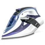 Fier de calcat cu abur Zass A22, 2800 W, talpa ceramica si oprire automata