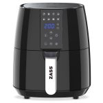 Friteuză cu aer cald Zass ZAF 03, 3.8L, 1450W, control digital
