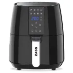 Friteuză cu aer cald Zass ZAF 03, 3.8L, 1450W, control digital