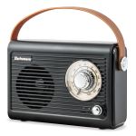 Radio retro portabil cu Bluetooth si FM Electromures EM 1005 Negru