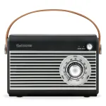 Radio retro portabil cu Bluetooth, FM și USB Electromureș EM 1007