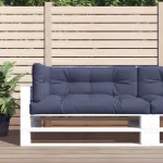 Perne de paleți, 3 buc., bleumarin, material textil GartenMobel Dekor