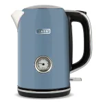 Fierbător electric ZASS ZCK 15 Faded Denim, 1,7 L, termometru