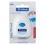 Ață dentară Trisa Easy Waxed ceruită și mentolată, 40 m