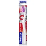 Periuță de dinți manuală Trisa Swiss Clean Medium, curățare delicată