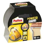 Bandă adezivă Pattex Power Tape, 50 mm x 10 m, argintie