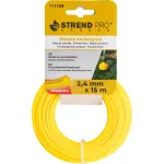 Fir trimmer hexagonal Grazer Pro Hepta 2,4 mm x 15 m pentru motocoasă