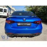 Spoiler Motordrome Design potrivit pentru portbagajul Alfa Romeo Giulia dupa 2016 Performance AutoTuning