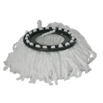 Rezervă mop Amazing tip șnur pentru curățare eficientă, albă