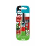 Adeziv instant lichid Bison Super Glue Liquid, 12 x 3 g