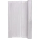 Paravan PVC pentru gard DF13, 100x300 cm, gri, 1300 g/mp, rezistent UV