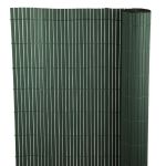 Plot PVC verde pentru gard, 2000 mm x 3 m, 1300 g/mp, protecție UV