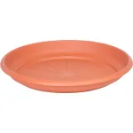 Farfurie rotunda pentru ghiveci Erica, plastic teracota, 28 cm