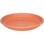 Farfurie rotundă pentru ghiveci ICS Erica, teracotă, plastic, 33 cm
