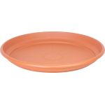 Farfurie rotunda pentru ghiveci Erica, plastic teracota, 65 cm