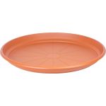 Farfurie rotunda pentru ghiveci Erica 80 cm, plastic, teracota