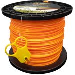 Fir trimmer ProCom Plus 2,4 mm, 100 m, profil patrat, cu taietor